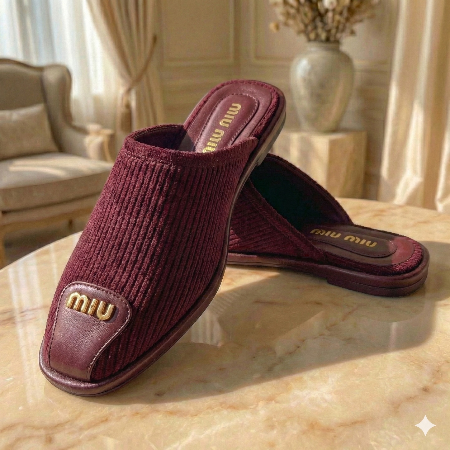 Mules Miu Miu